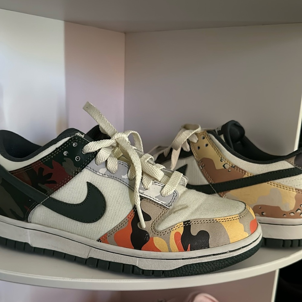 Nike Dunk Low Sail Multi-Camo